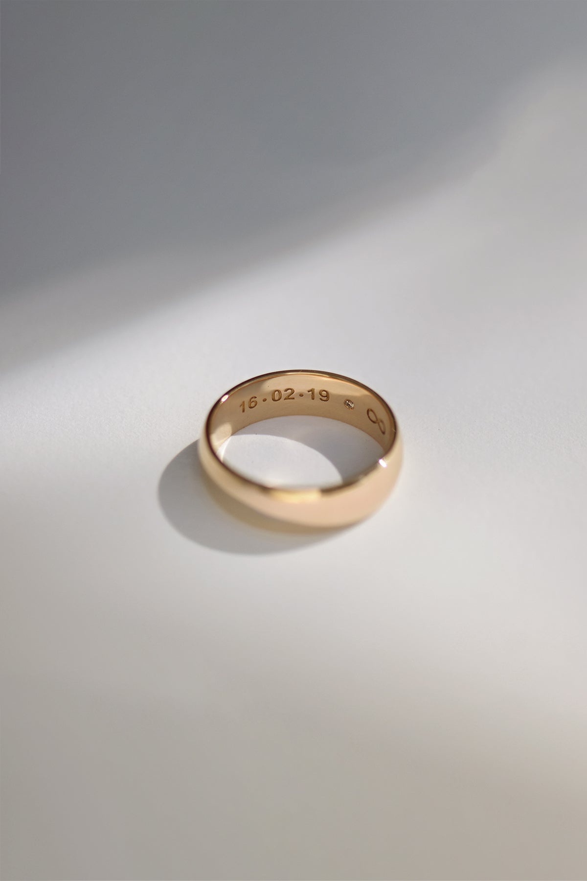 NICKLAUS WEDDING BAND / ROSE-GOLD / SQUARE / 6.8mm charlotte-penman-2