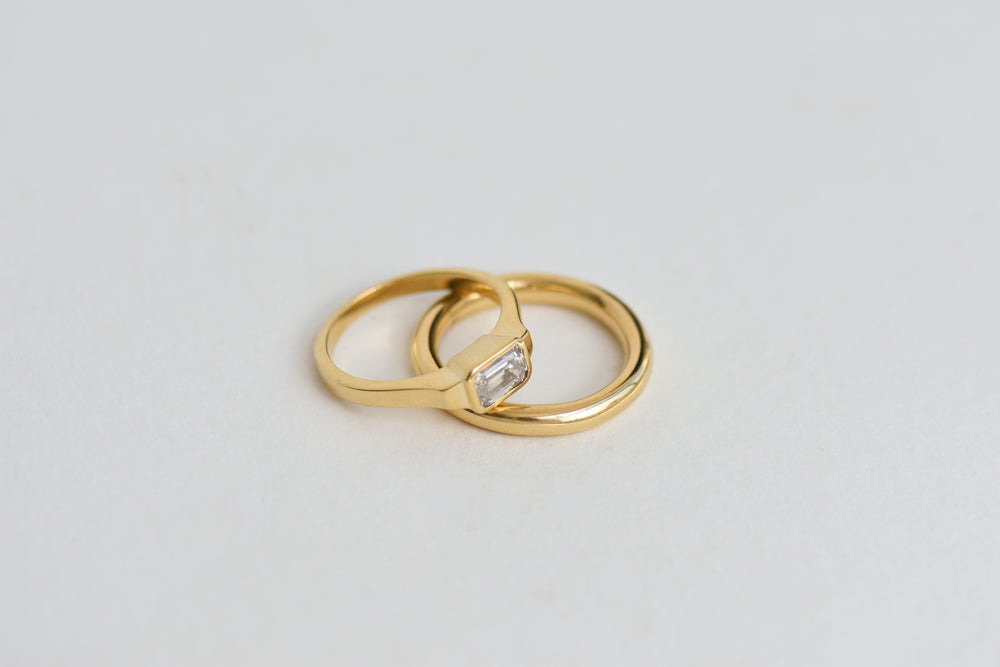 LISA | WEDDING RING | 18K GOLD