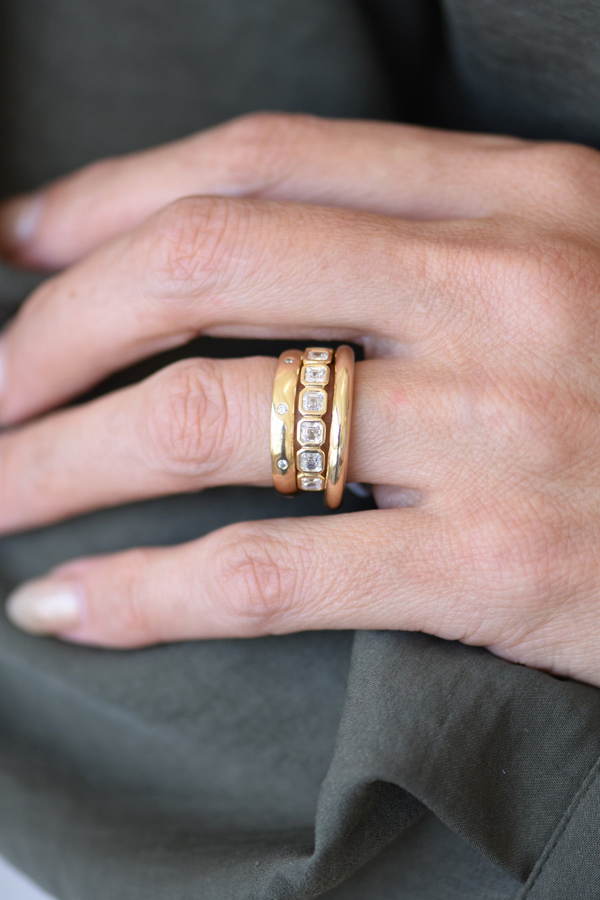 ASSCHER DIAMOND WEDDING RING charlotte-penman-2