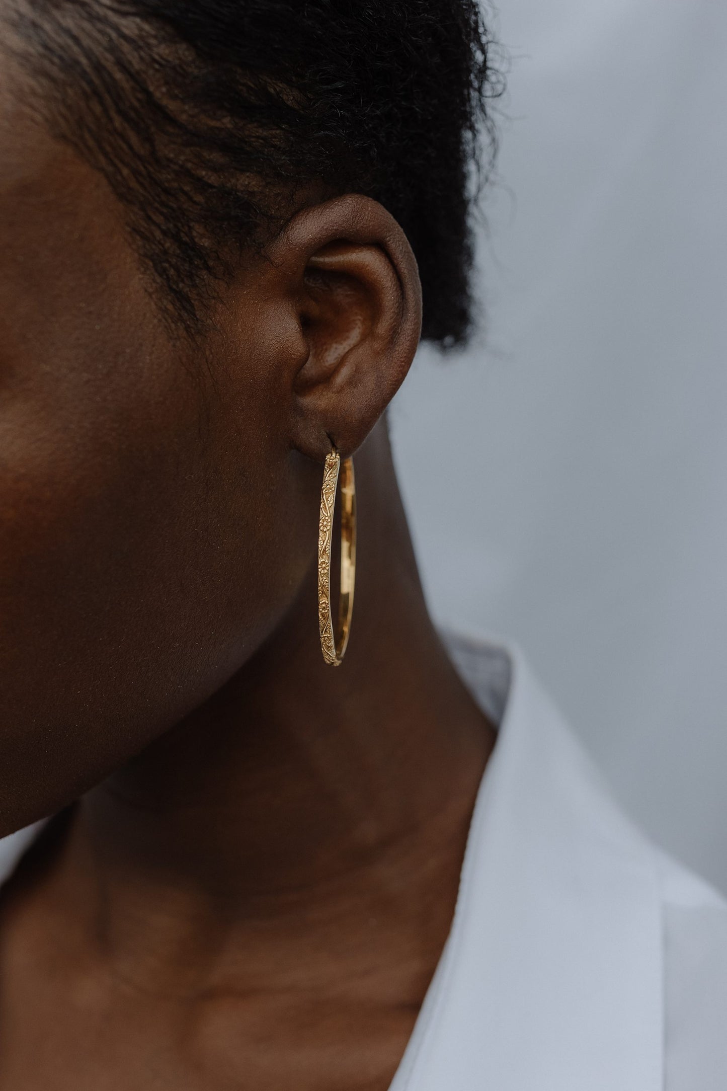 DAISY CHAIN HOOPS | MEDIUM charlotte-penman-2