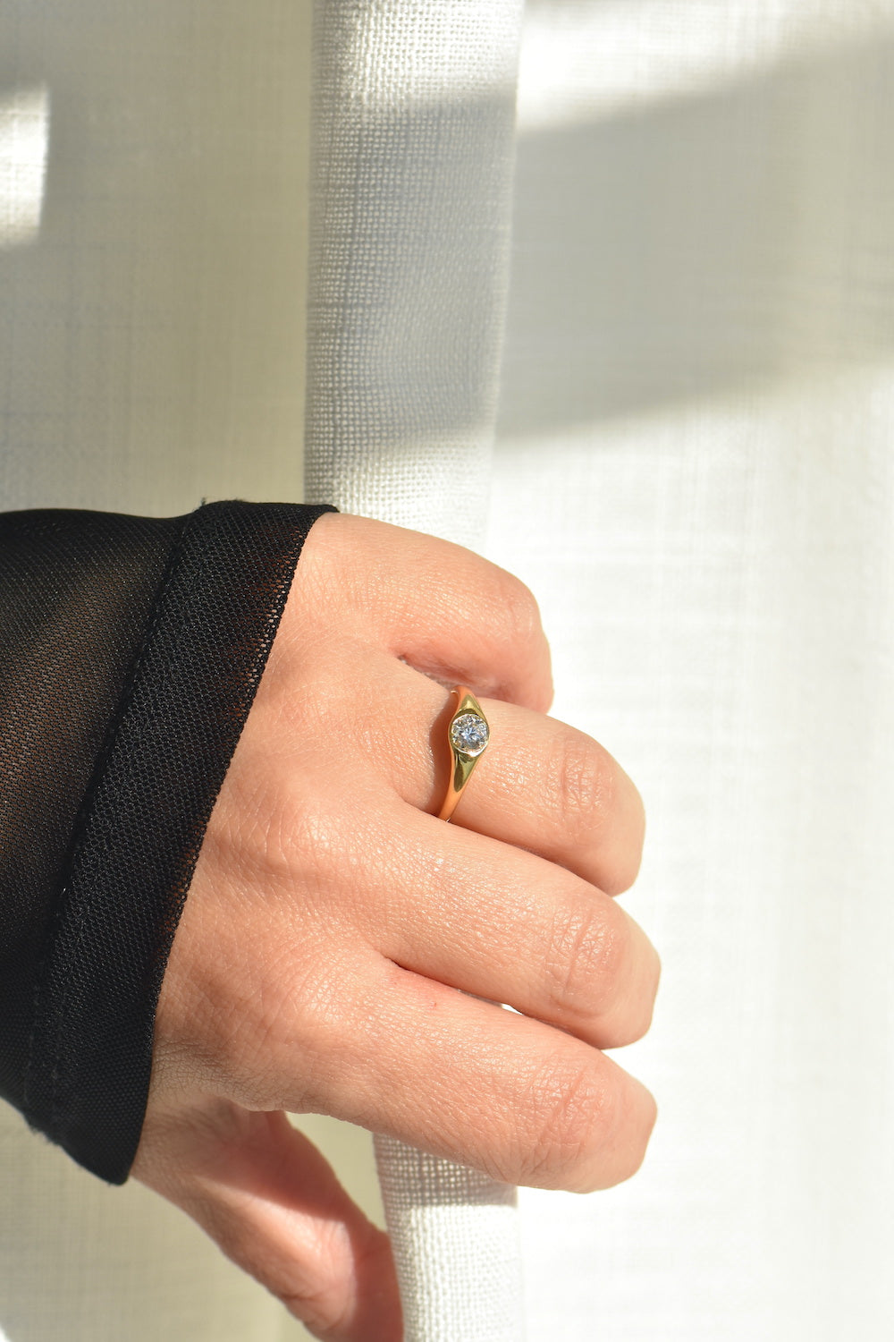 LENA & LEON ENGAGEMENT RING