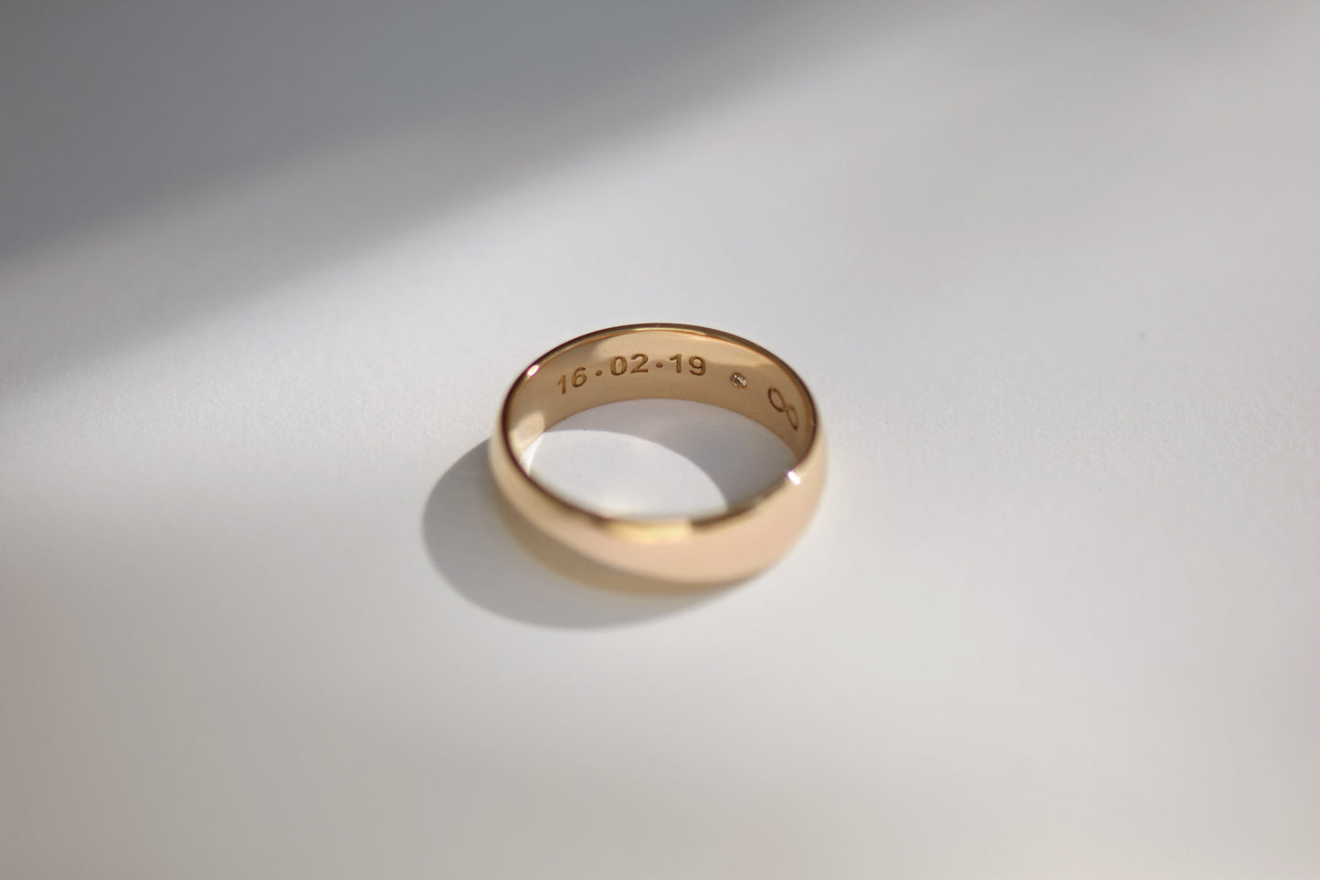 NICKLAUS WEDDING BAND / ROSE-GOLD / SQUARE / 6.8mm charlotte-penman-2