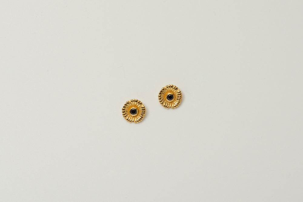 ARISTOTLE STUDS | SPINEL | GOLD