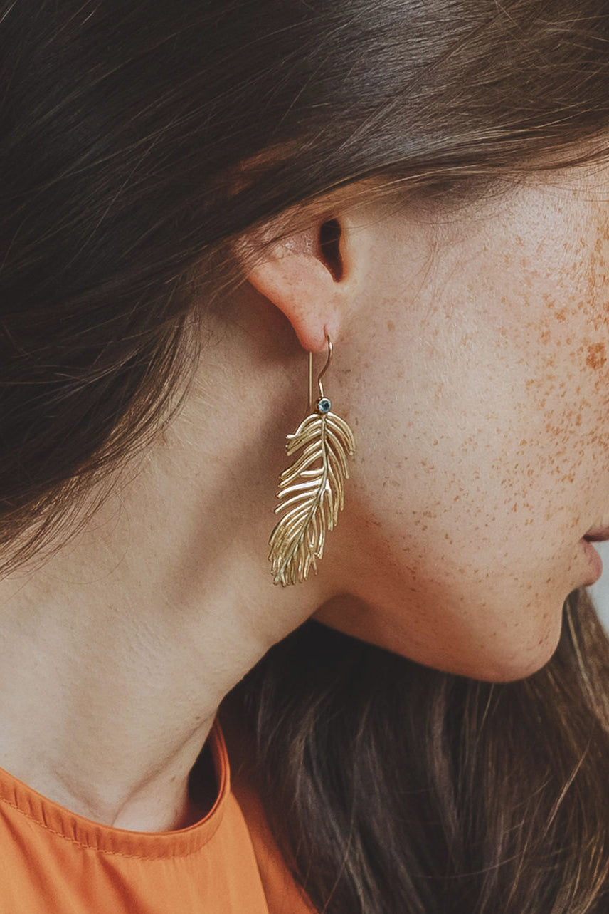 EDEN LEAF EARRINGS charlotte-penman-2