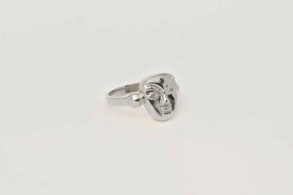 MATERNA RING | SPINEL | SILVER