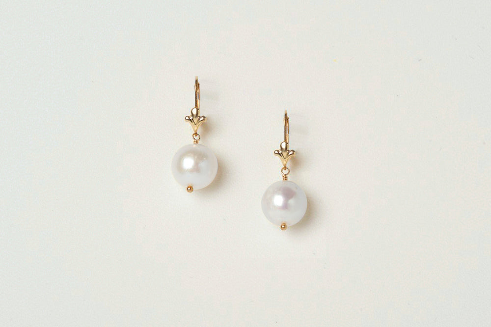 MADRE EARRINGS | PEARL | GOLD