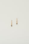 BEBE GEM DROPLET EARRINGS