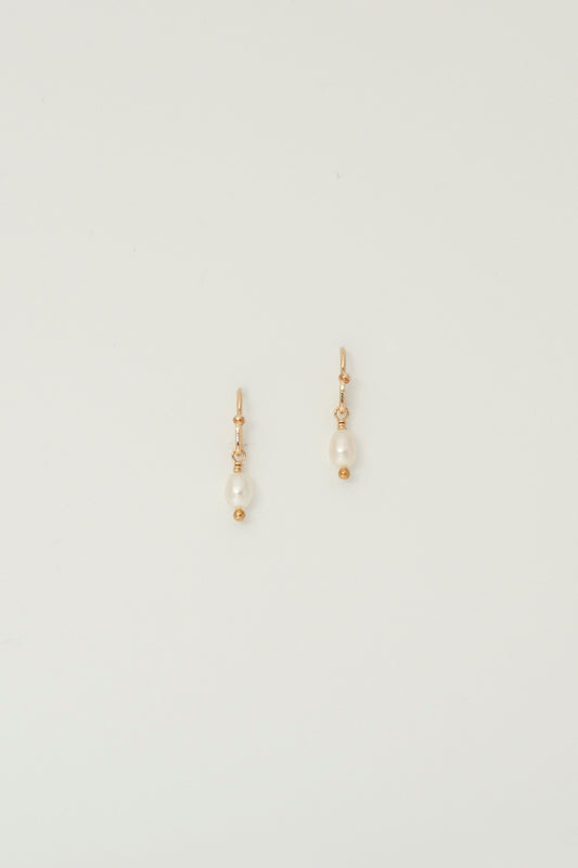 BEBE PEARL DROP EARRINGS