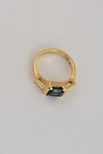 TRINH RING | TOURMALINE & DIAMOND charlotte-penman-2
