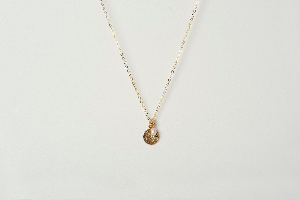 VINO NECKLACE | PEARL | GOLD