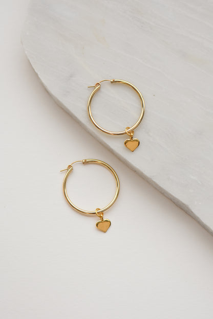 BEBE HEART HOOPS charlotte-penman-2