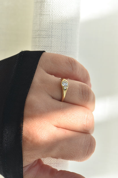 LENA & LEON ENGAGEMENT RING