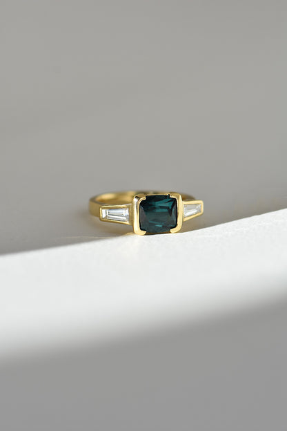 TRINH RING | TOURMALINE & DIAMOND charlotte-penman-2